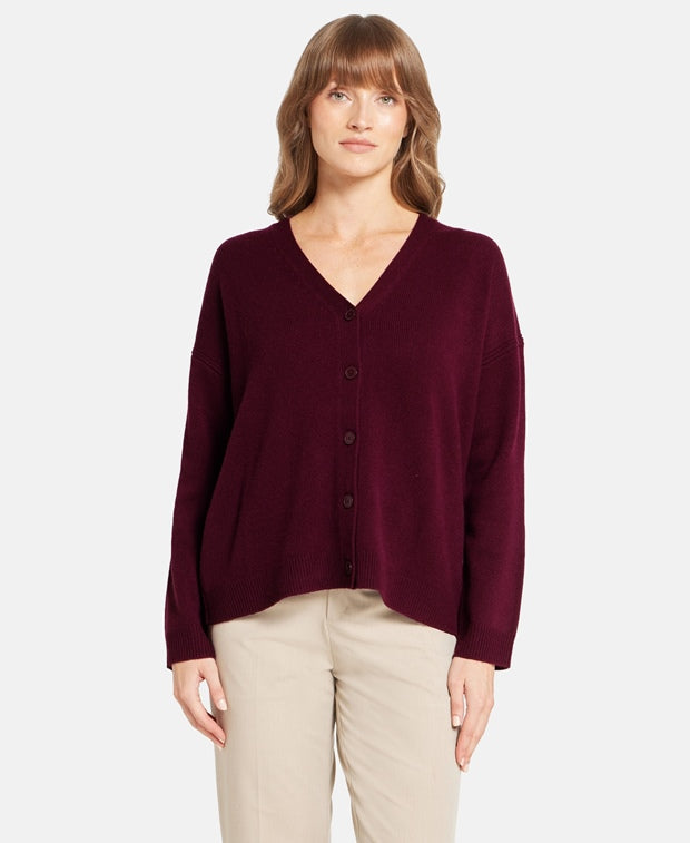 Kaschmir-Strickjacke