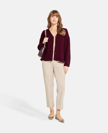 Kaschmir-Strickjacke