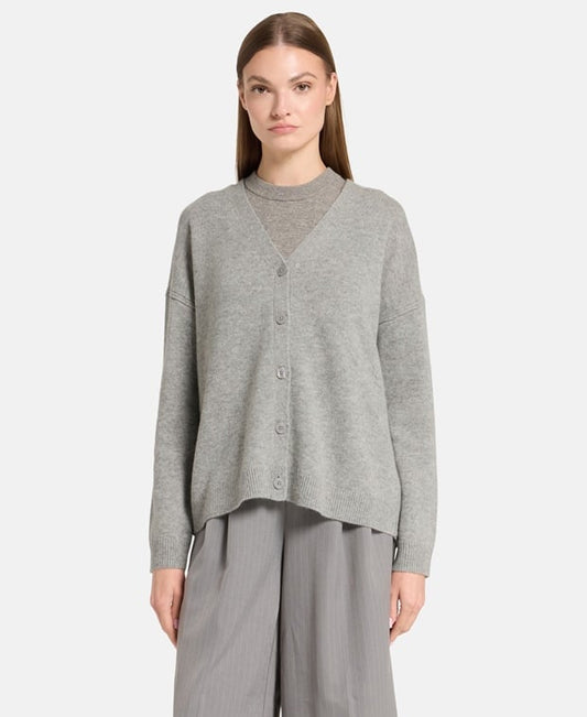 Kaschmir-Strickjacke