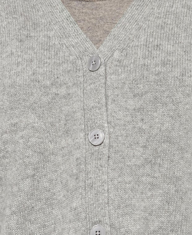 Kaschmir-Strickjacke