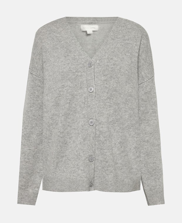 Kaschmir-Strickjacke