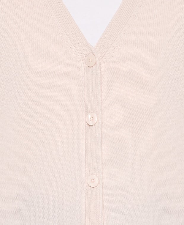 Kaschmir-Strickjacke