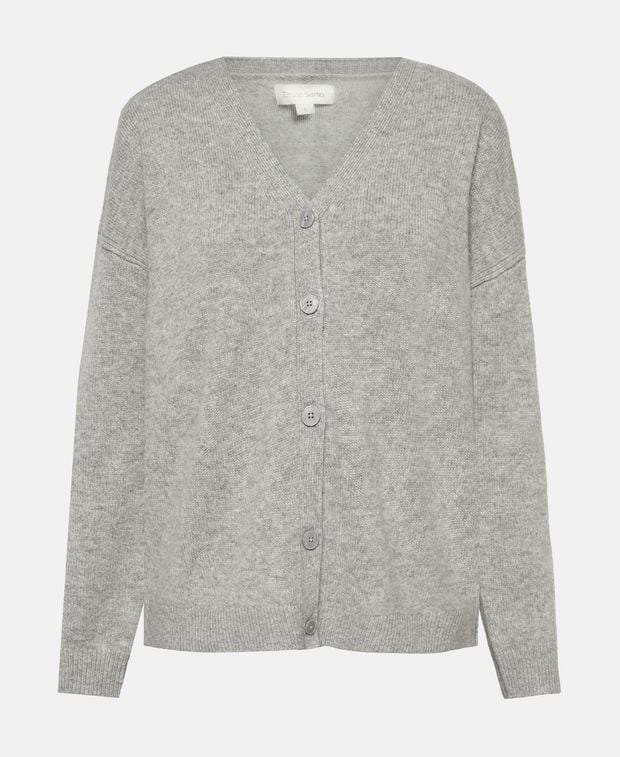 Kaschmir-Strickjacke