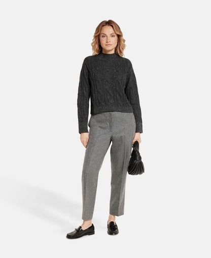 Langarmpullover