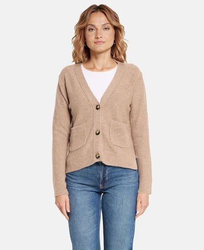 Woll-Strickjacke