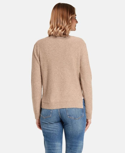 Woll-Strickjacke