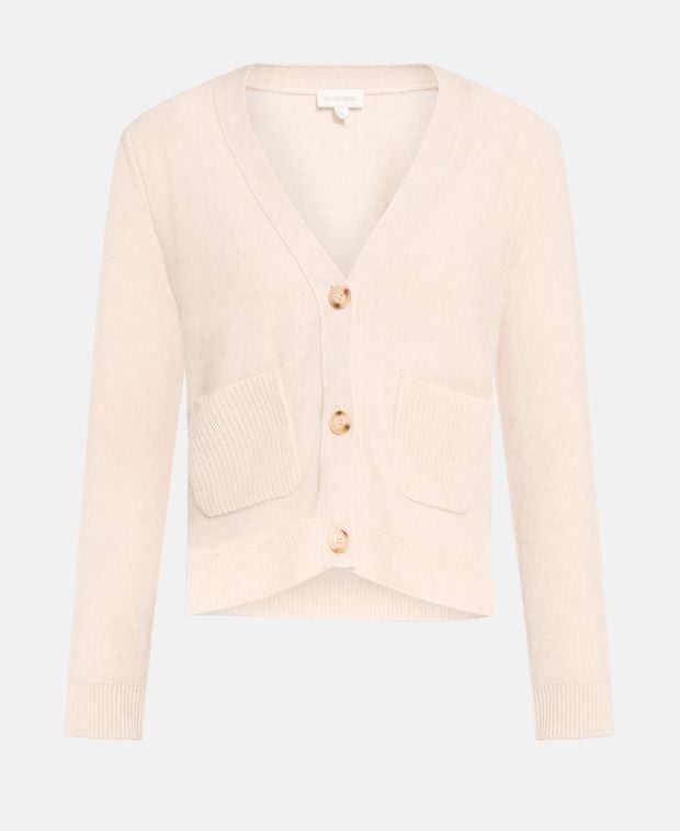 Woll-Strickjacke