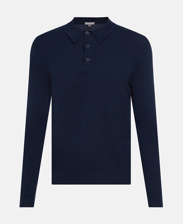Kaschmir-Poloshirt