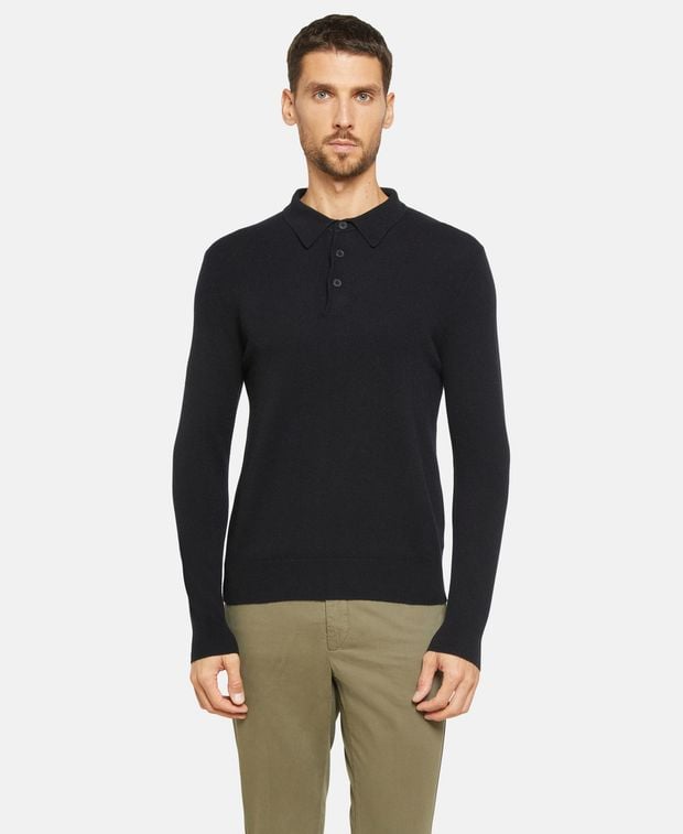Kaschmir-Poloshirt