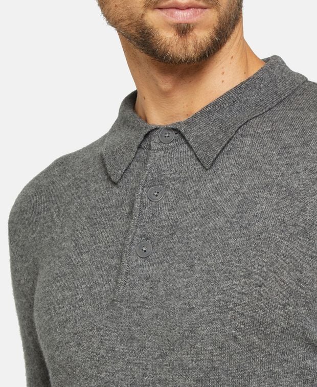 Kaschmir-Poloshirt