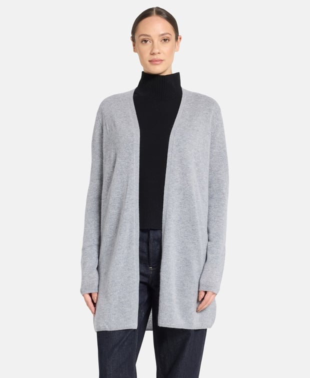 Kaschmir-Strickjacke