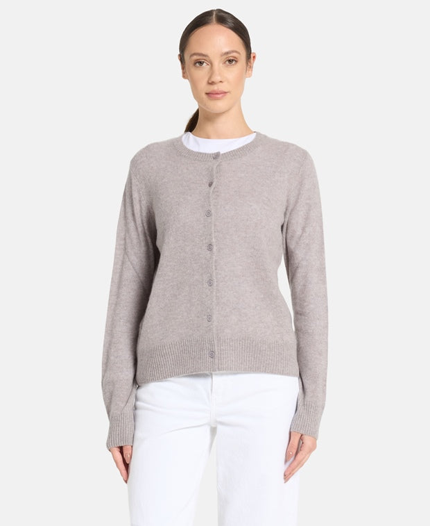 Kaschmir-Strickjacke