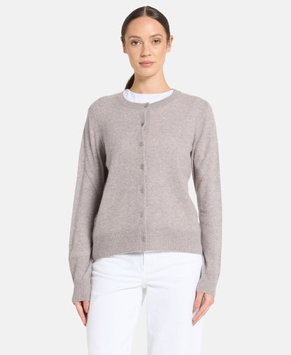Kaschmir-Strickjacke