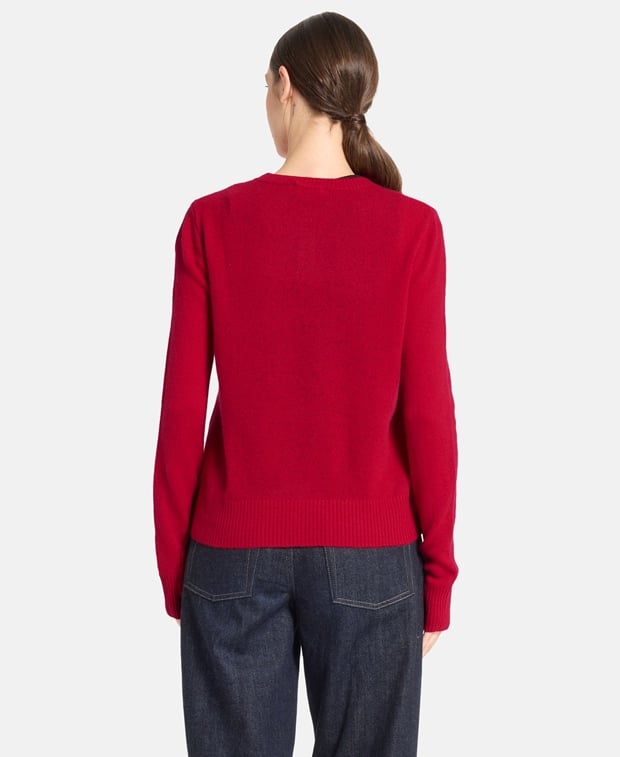 Kaschmir-Strickjacke