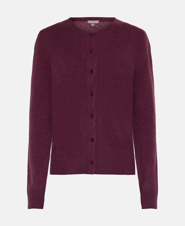 Kaschmir-Strickjacke