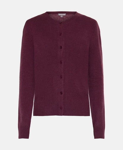 Kaschmir-Strickjacke