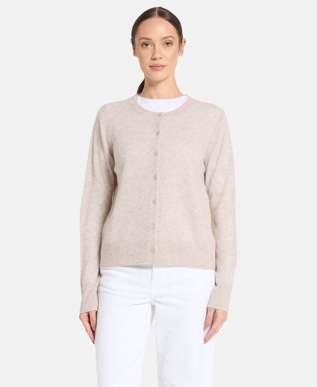 Kaschmir-Strickjacke