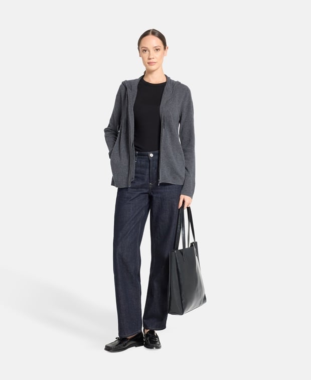 Woll-Strickjacke