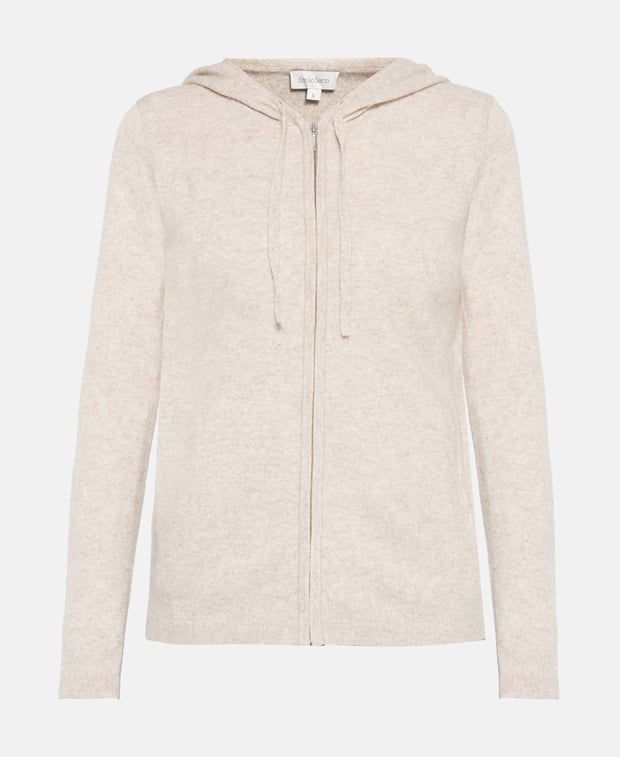 Woll-Strickjacke