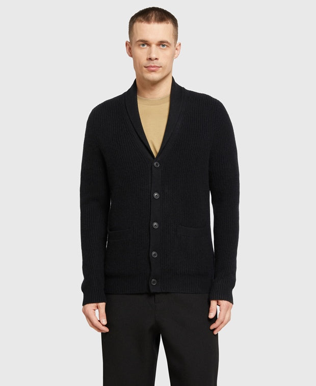Kaschmir-Strickjacke