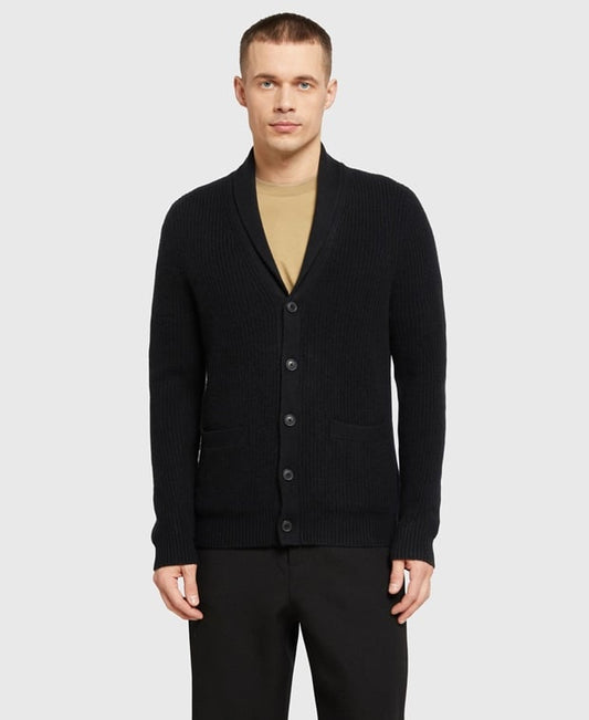Kaschmir-Strickjacke