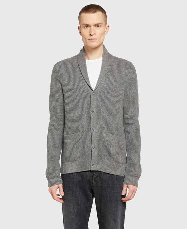 Kaschmir-Strickjacke