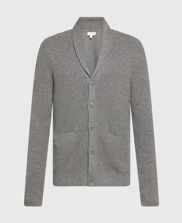 Kaschmir-Strickjacke