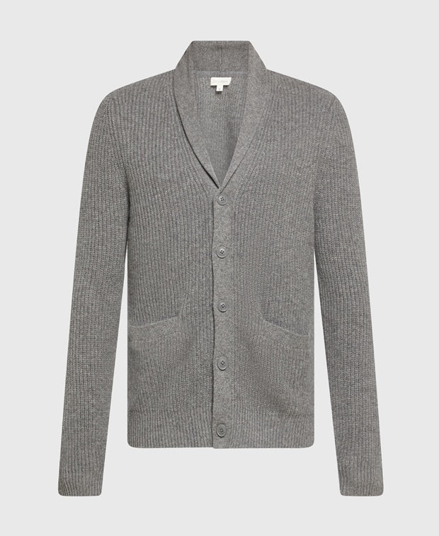 Kaschmir-Strickjacke