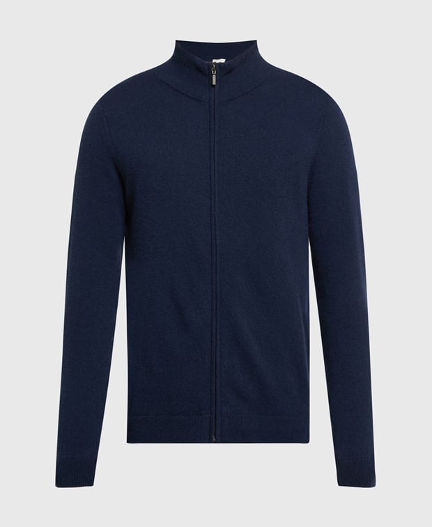 Kaschmir-Strickjacke