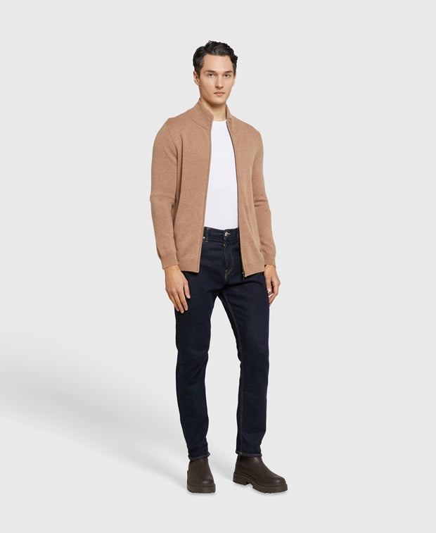 Kaschmir-Strickjacke