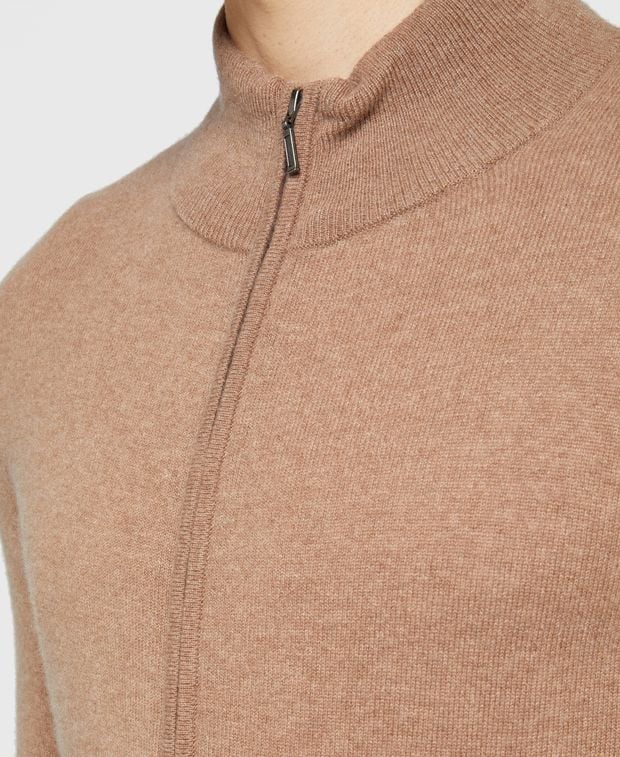 Kaschmir-Strickjacke