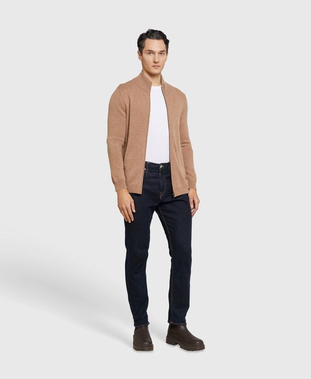 Kaschmir-Strickjacke