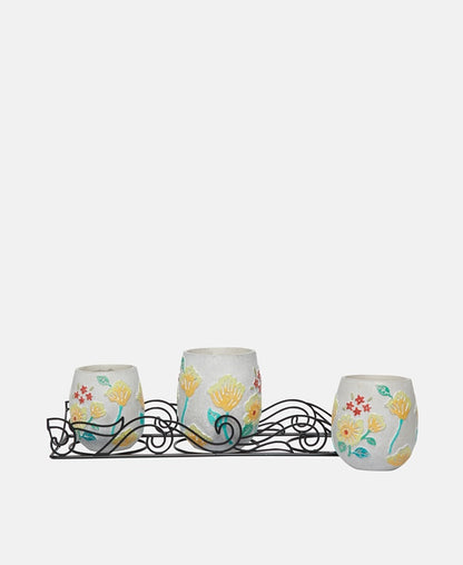 Blumentopf-Set, 3tlg.