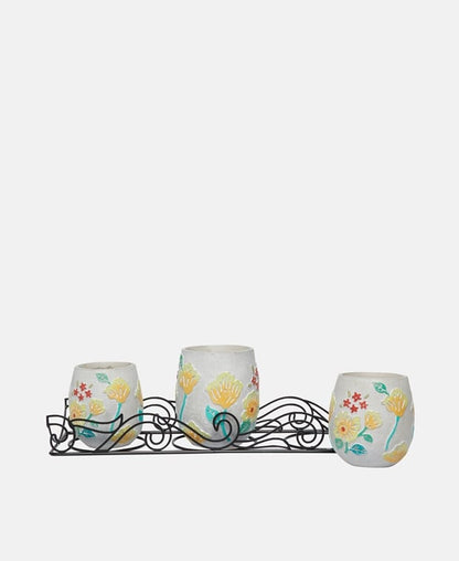 Blumentopf-Set, 3tlg.