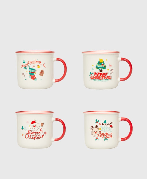 Henkelbecher, 4er-Set