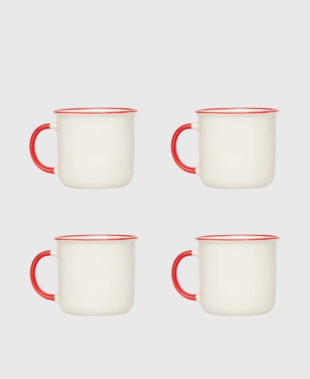 Henkelbecher, 4er-Set