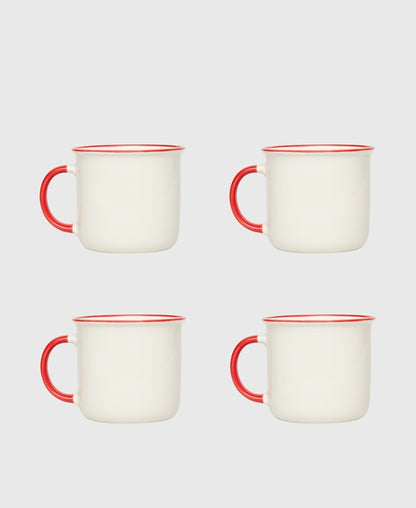 Henkelbecher, 4er-Set