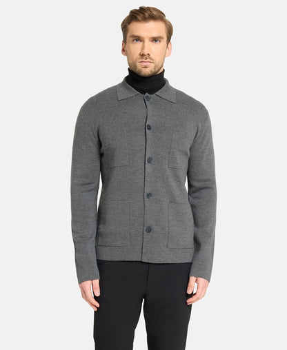 Woll-Strickjacke