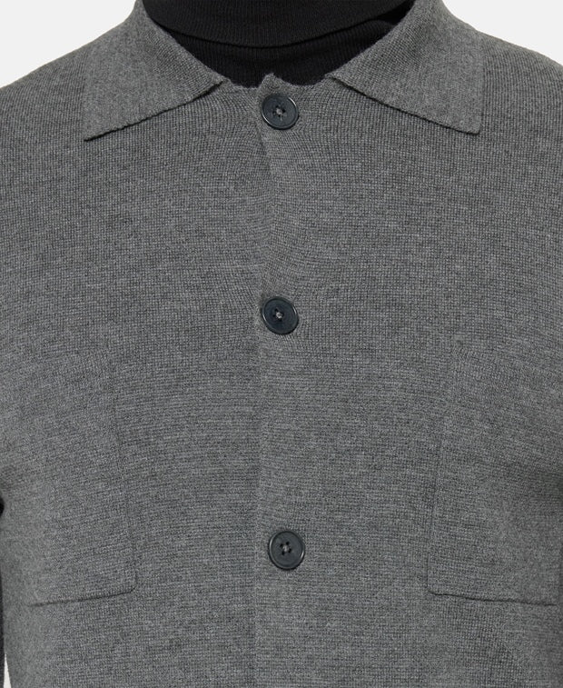 Woll-Strickjacke
