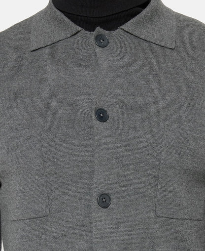 Woll-Strickjacke