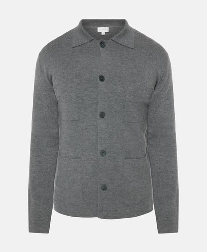 Woll-Strickjacke