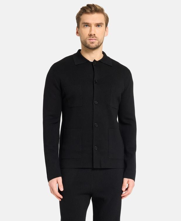 Woll-Strickjacke