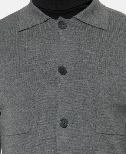 Woll-Strickjacke