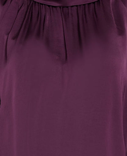 Satinbluse