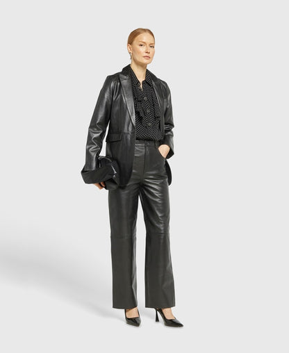Lederblazer