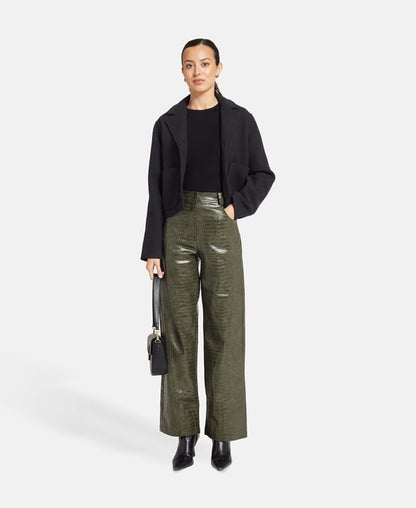 Kunstleder Hose