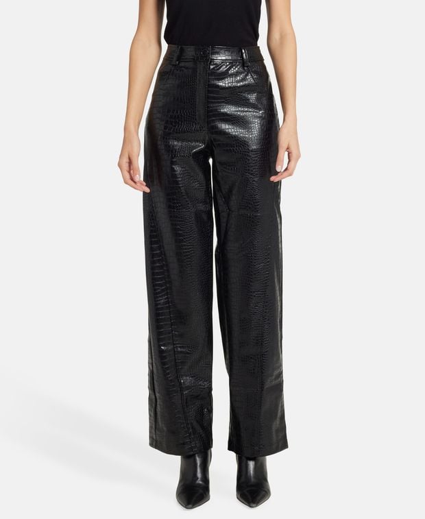 Kunstleder Hose