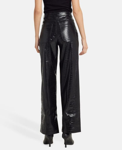 Kunstleder Hose