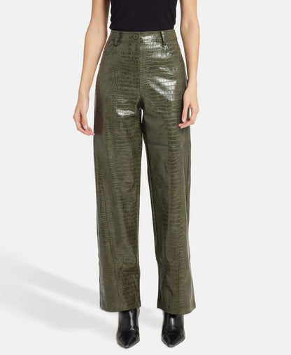 Kunstleder Hose