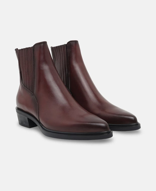 Stiefeletten Bordo